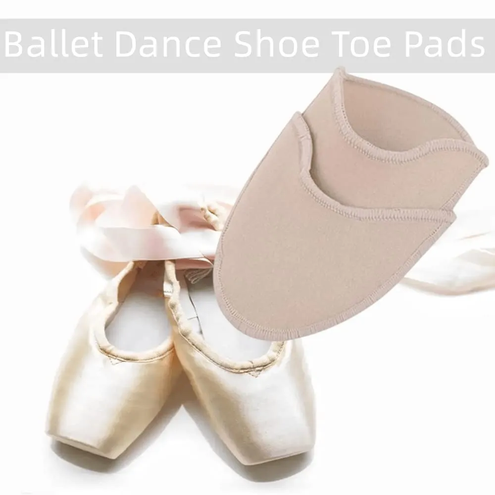 1 Pair Ballet Dance Shoe Toe Pads Ballet Shoe Pouches Pad Protector Soft Toe Cap Relief Forefoot Pain Point Shoes Ballet Slipperfor Heel Ballet Point Shoes