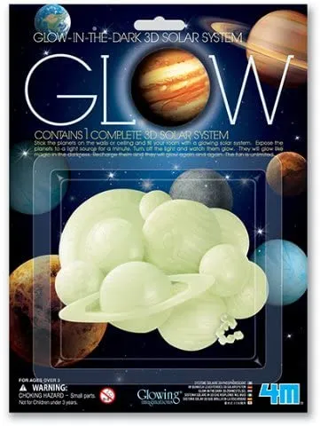 4M Glow 3D Solar System