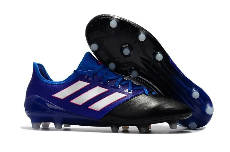 Adidas ACE Series FG Soccers Shoes Blue/Black/White