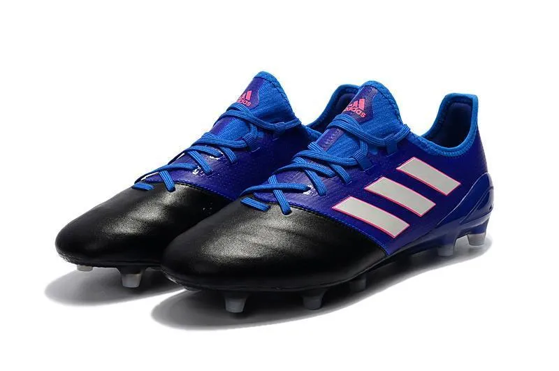 Adidas ACE Series FG Soccers Shoes Blue/Black/White