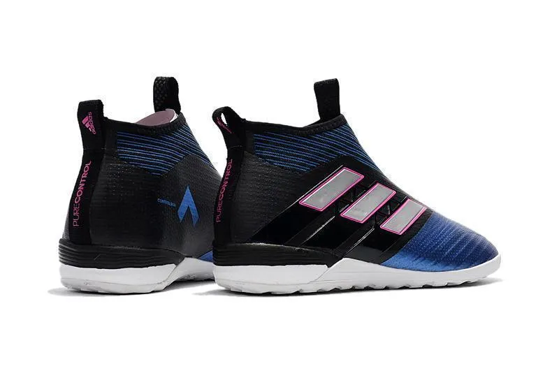 Adidas ACE Tango 17  Purecontrol TF Core Black/White/Blue