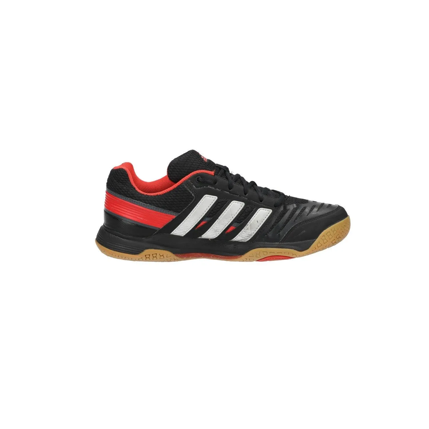 Adidas Court Stabil 10.1 Squash Sport Shoes Fabric Black Colour For Men