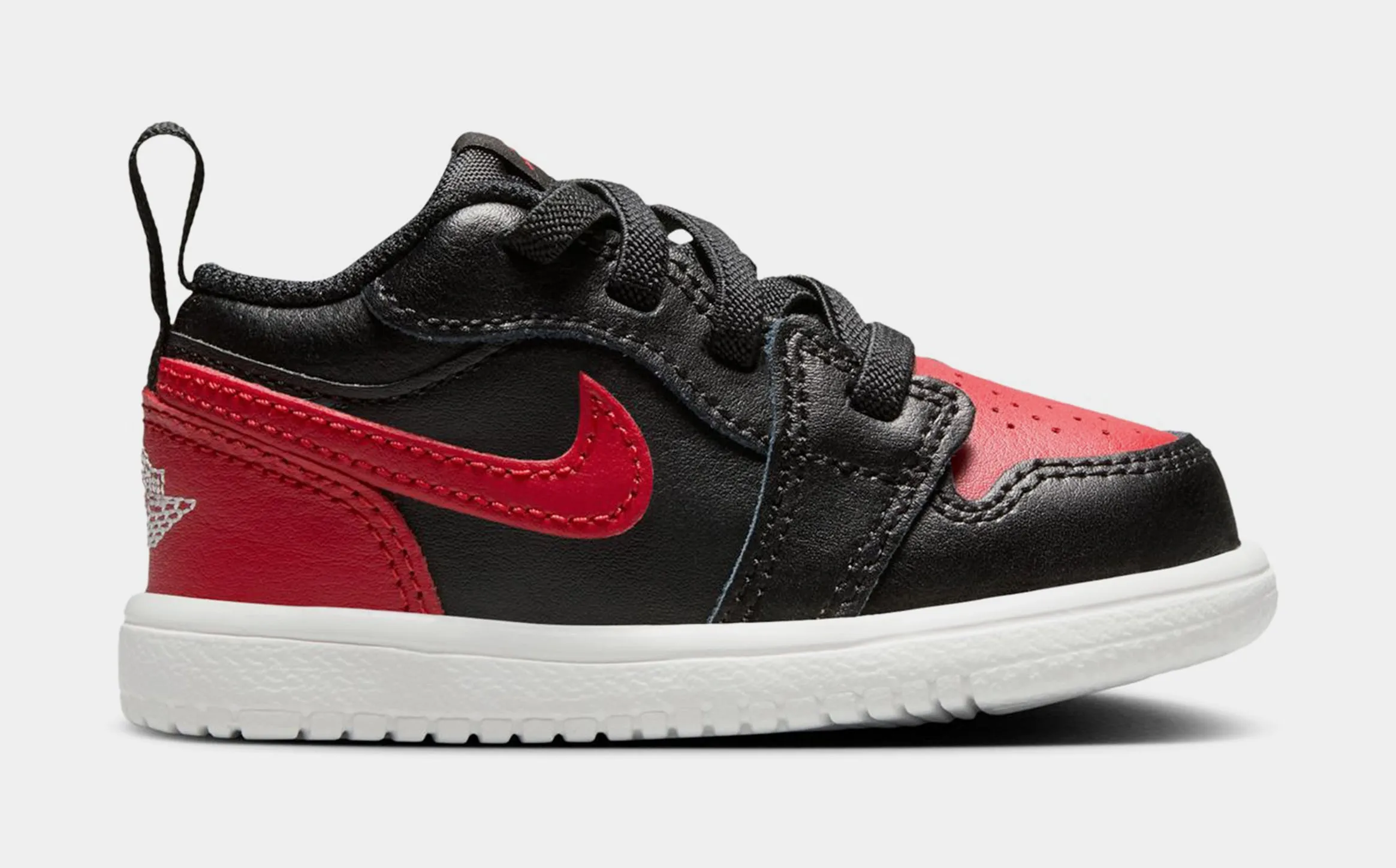 Air Jordan 1 Low Alt Infant Toddler Lifestyle Shoes (Black/Summit White/Varsity Red)