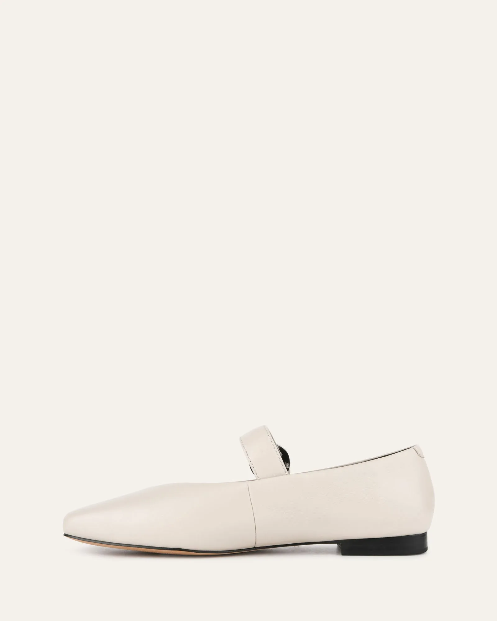 ANNABELLE CASUAL FLATS BONE LEATHER