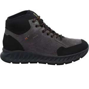 Ara Men's Pasquale GORE-TEX Lace Up Hiker Boots Anthracite Nubuck / Suede