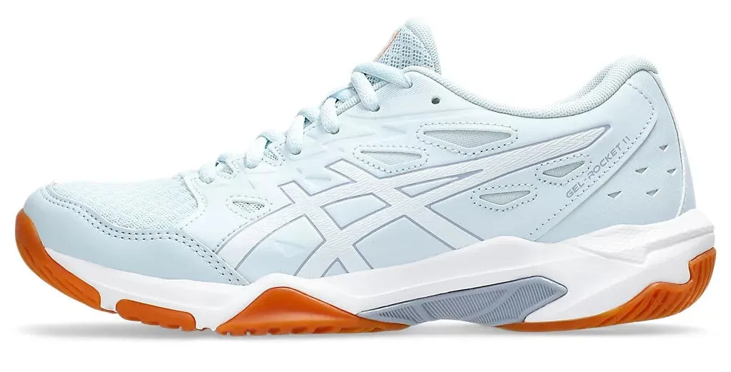 Asics Gel-Rocket 11 Cool Grey/White Women's Court Shoe