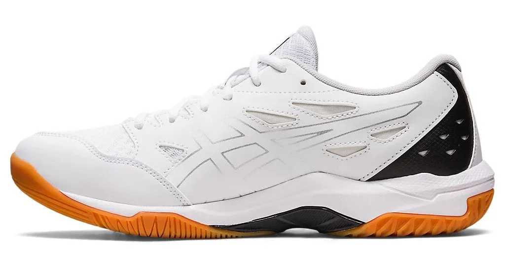 Asics Gel-Rocket 11 White/Silver Court Shoe