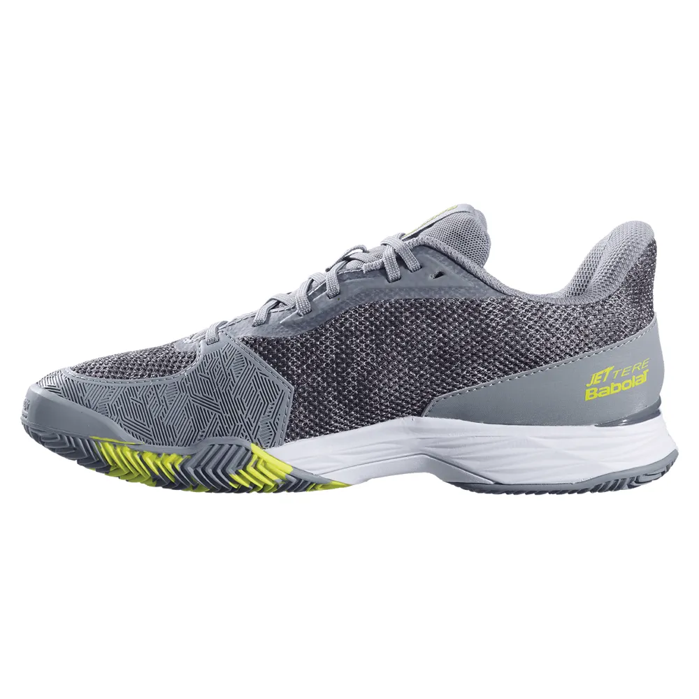 Babolat Jet Tere Clay Tennis Shoes (Mens) - Grey/Aero