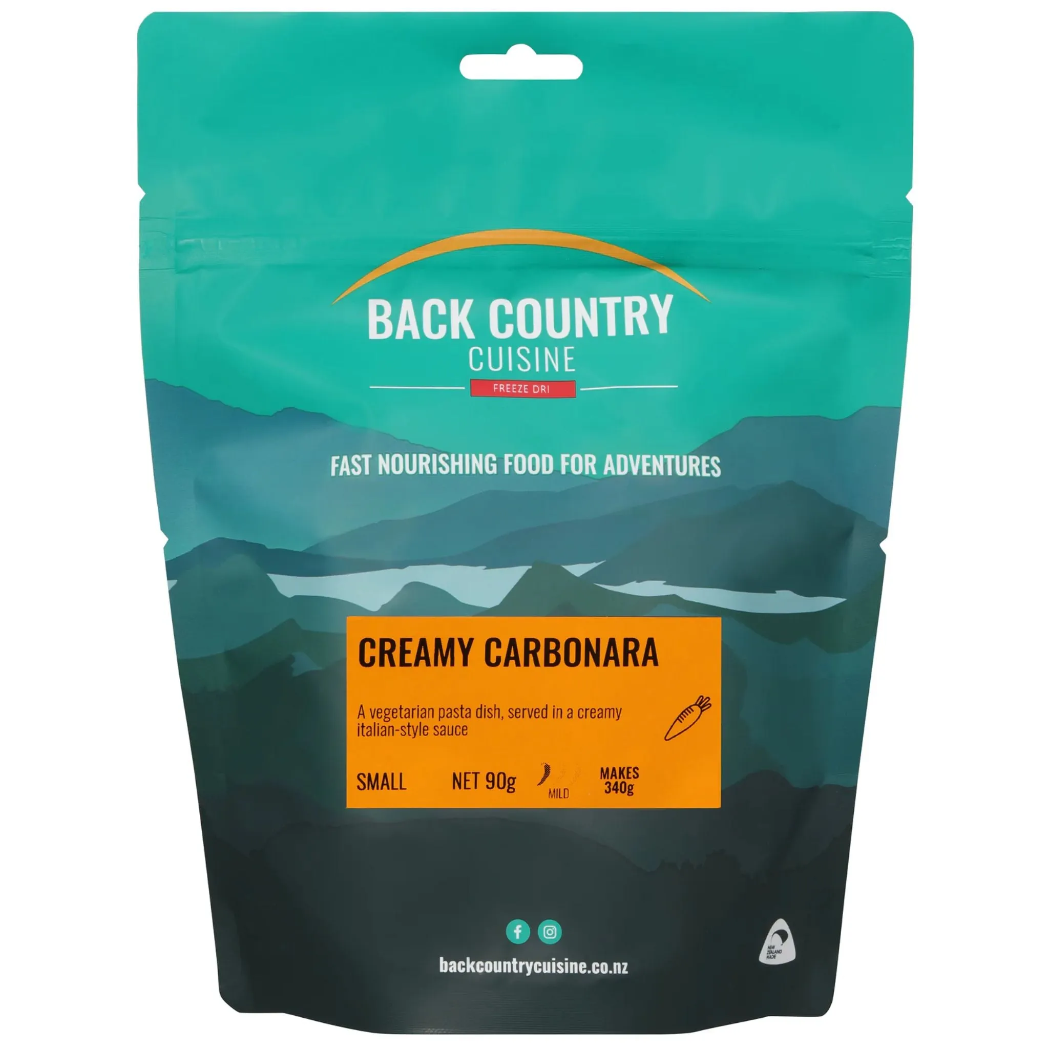 Back Country Cuisine Creamy Carbonara