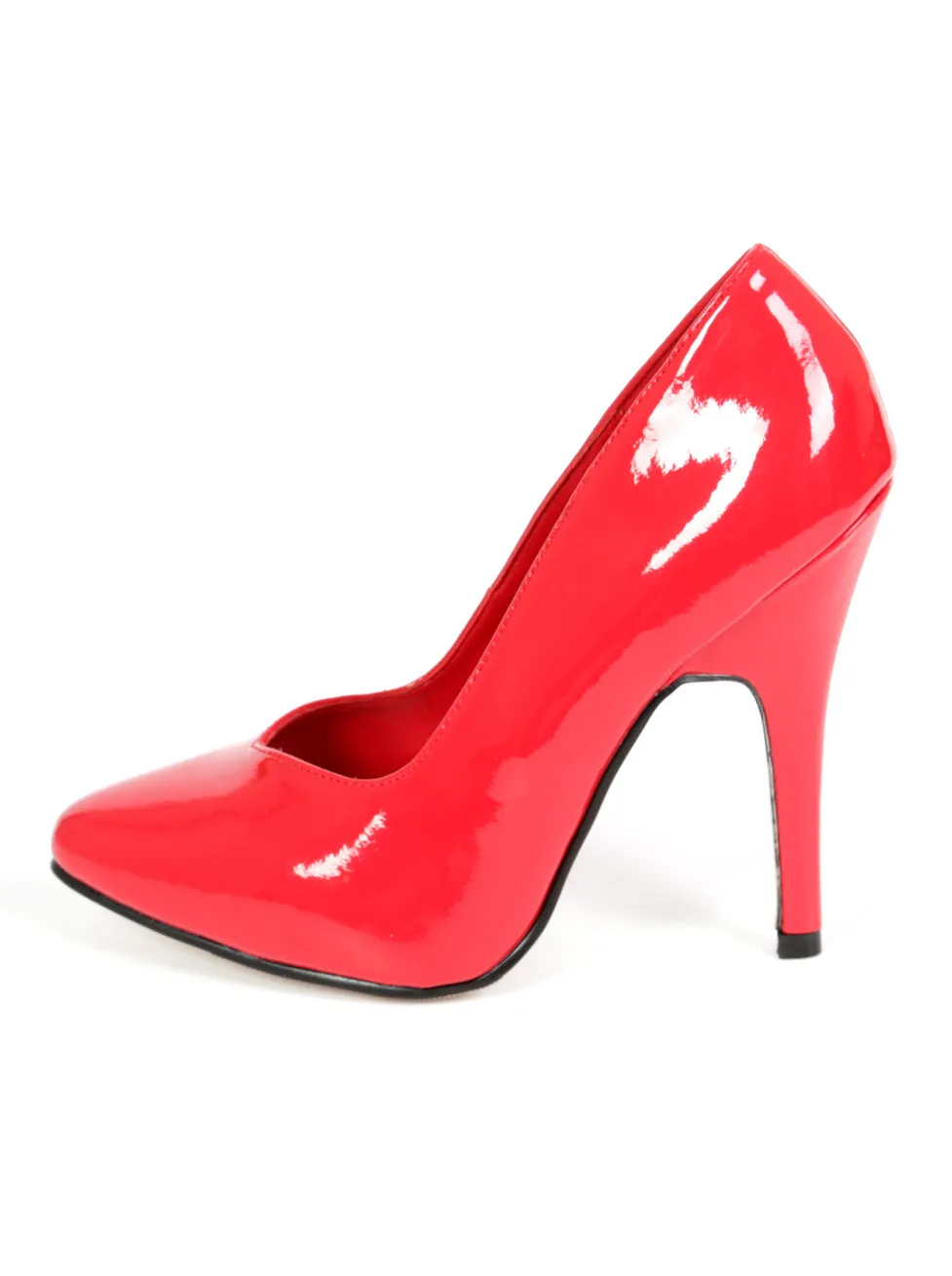 Back to Basics Court Shoe Red