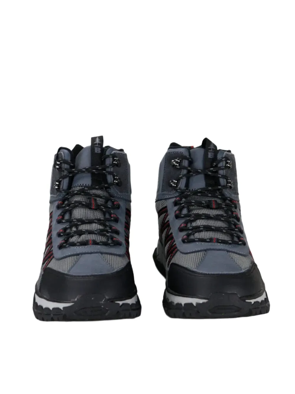 BASS OUTDOOR - Striped hiker boots