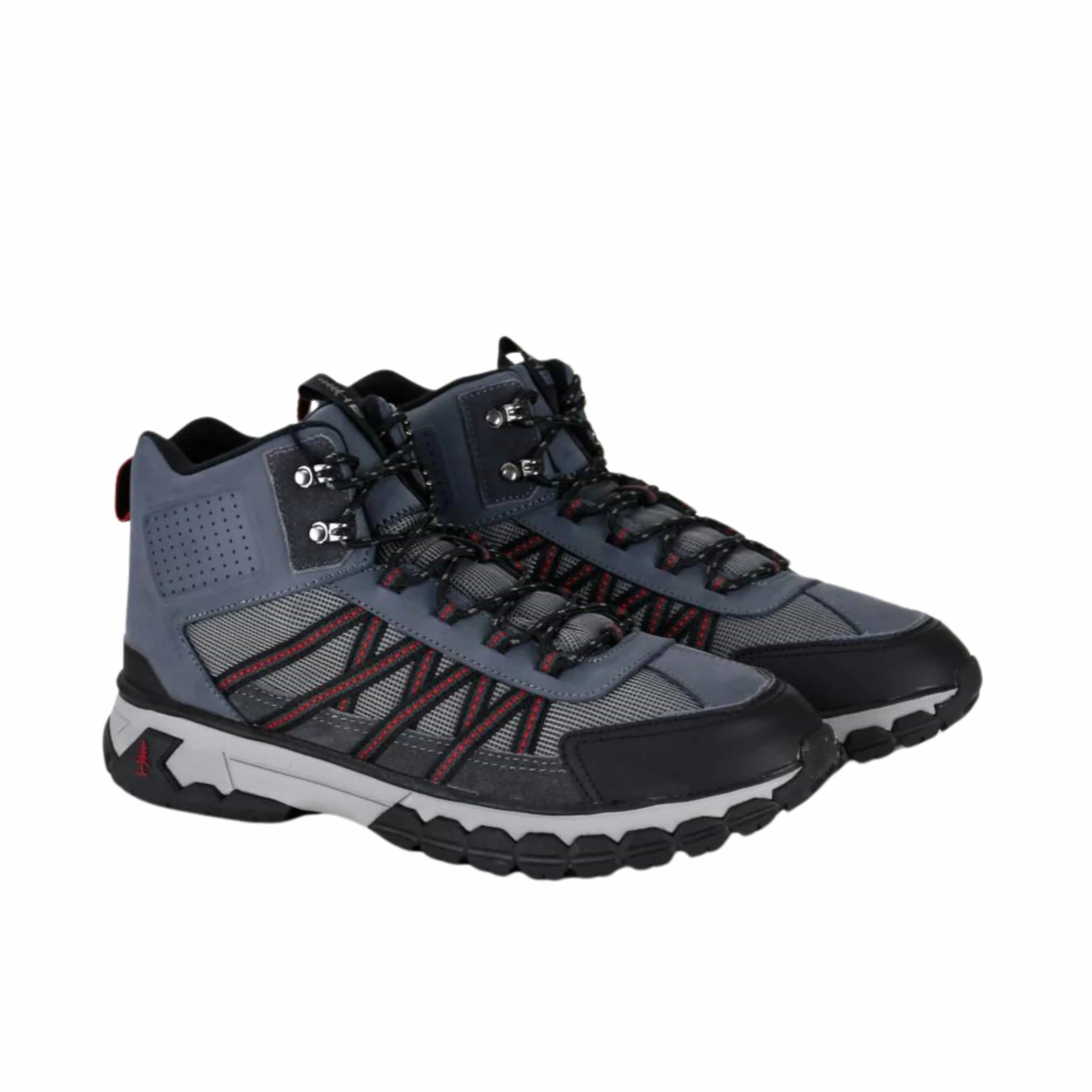 BASS OUTDOOR - Striped hiker boots