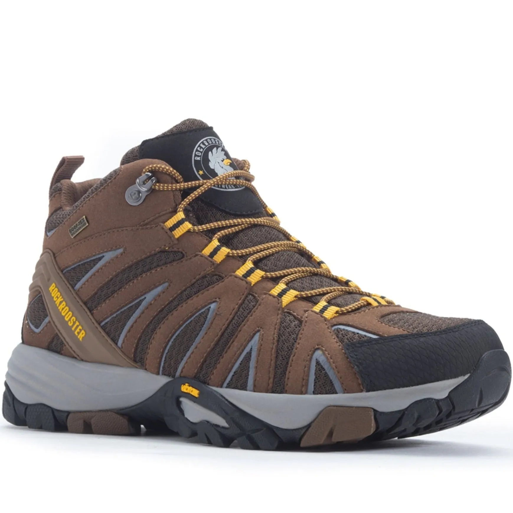 Bedrock Brown Hiking Boots