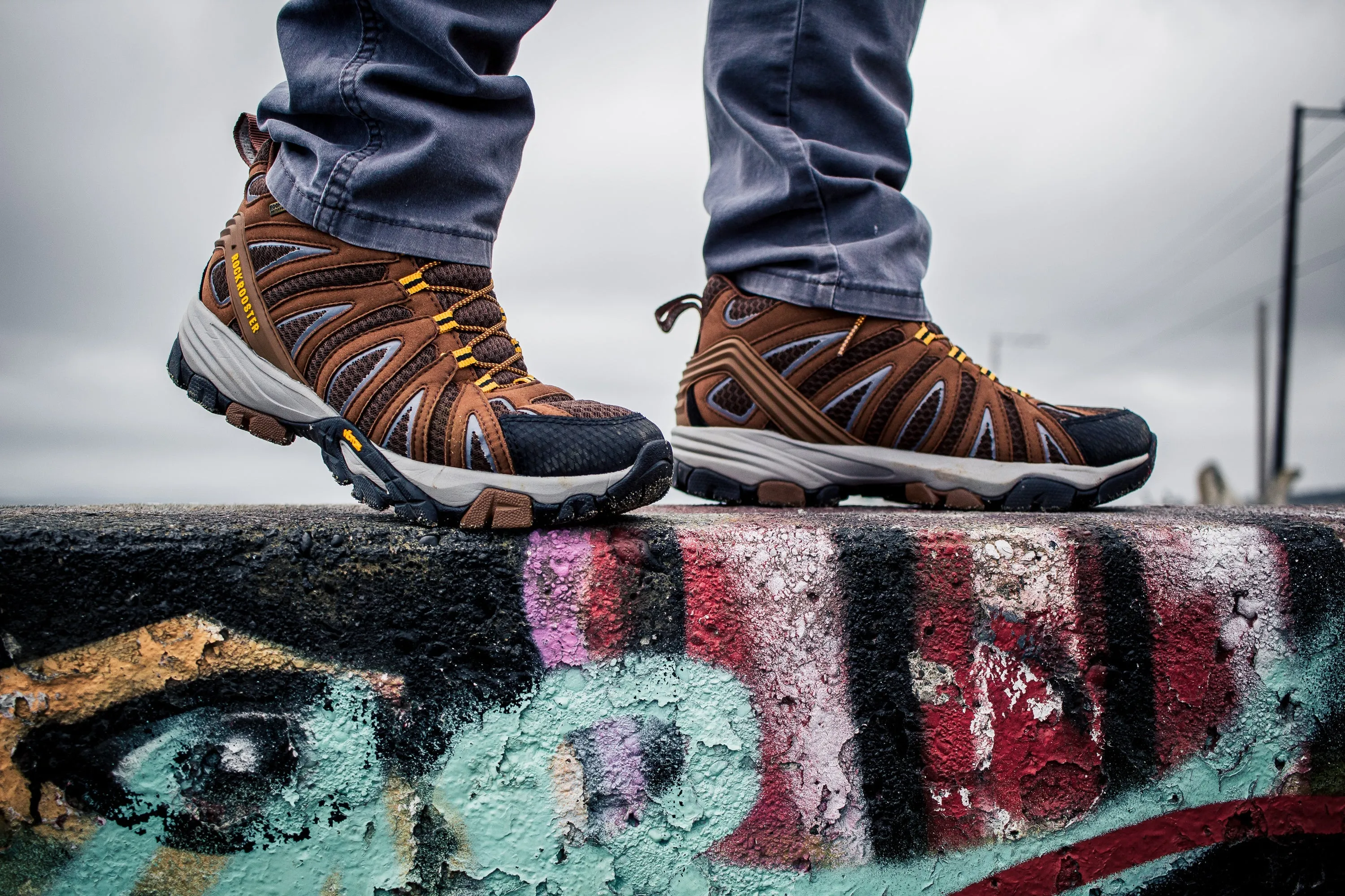 Bedrock Brown Hiking Boots