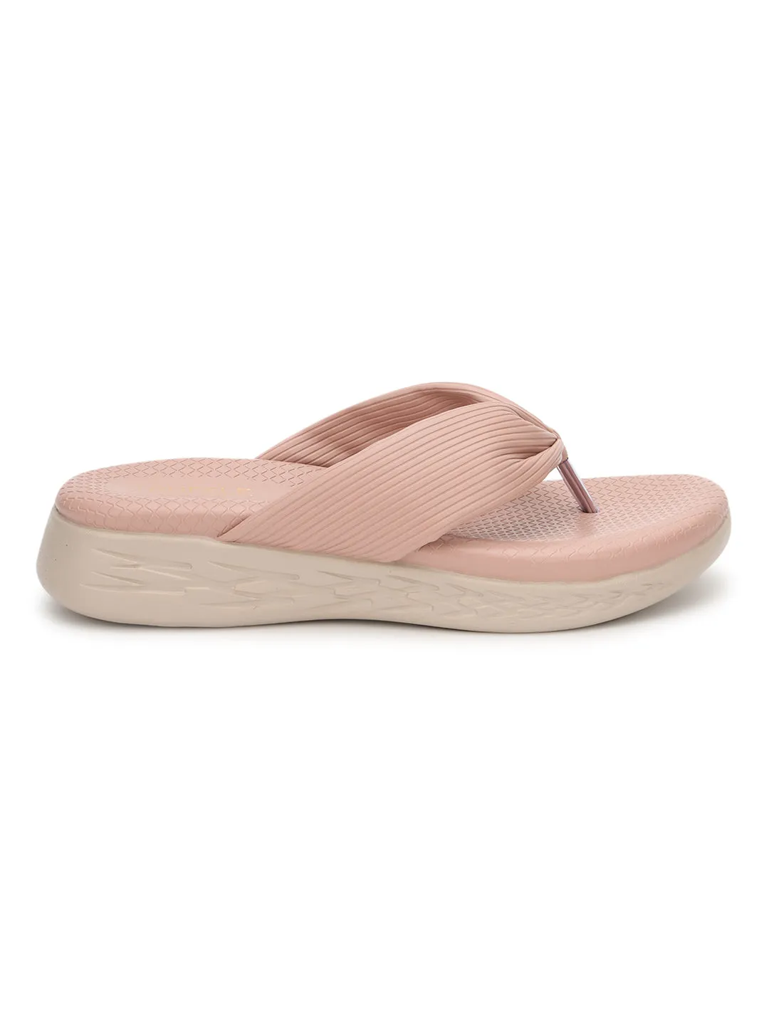 Beige PU Slip-On Flats (TC-ST-023-BEIG)