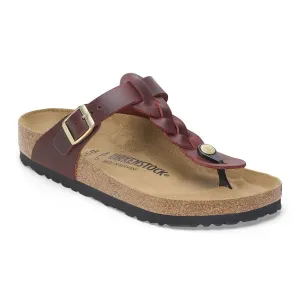 'Birkenstock' Women's Gizah Braid Thong Sandal - Zinfandel