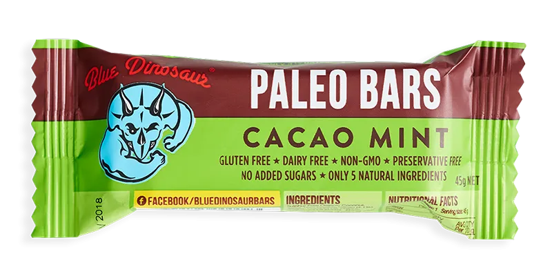 Blue Dinosaur Paleo Bar