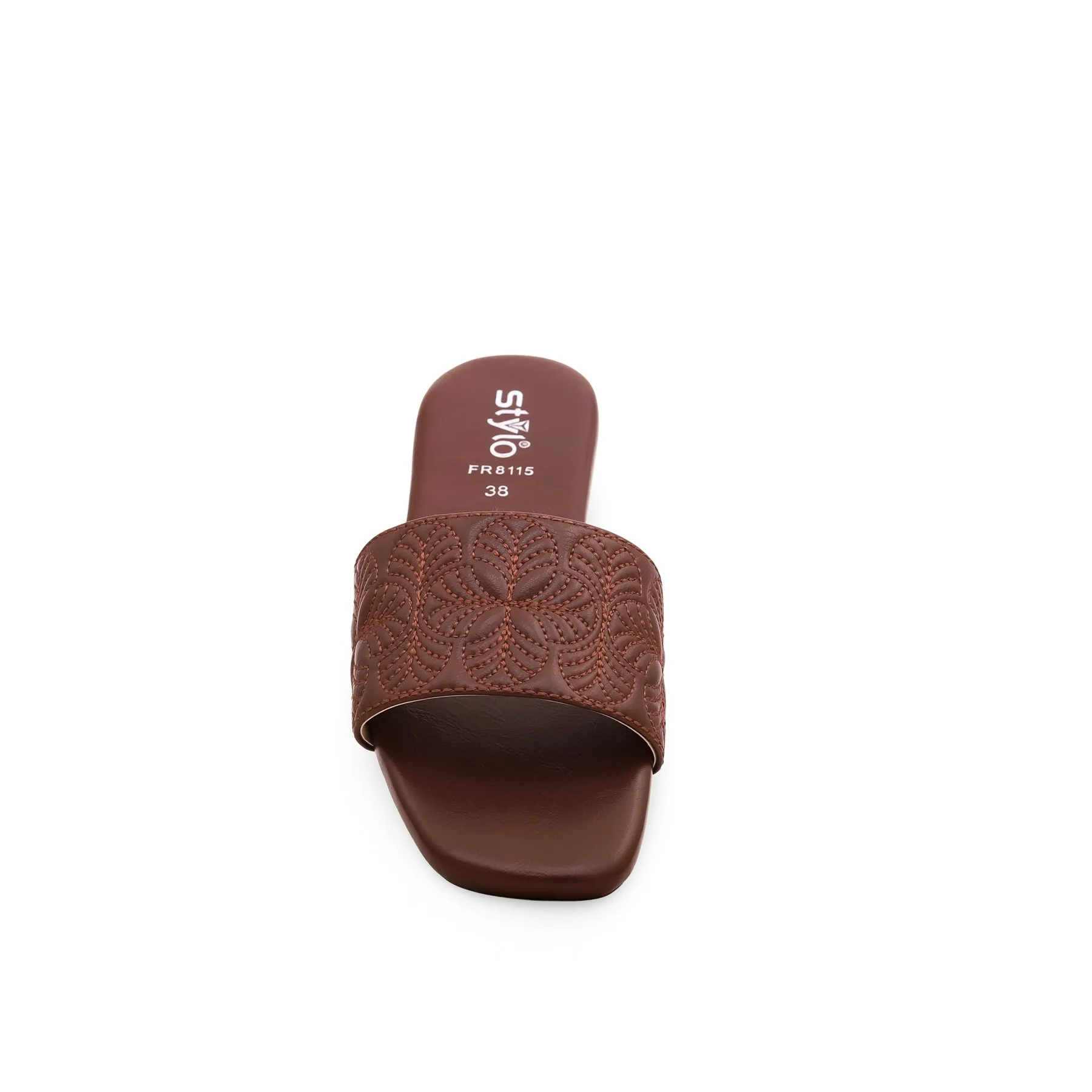 Brown Formal Slipper FR8115