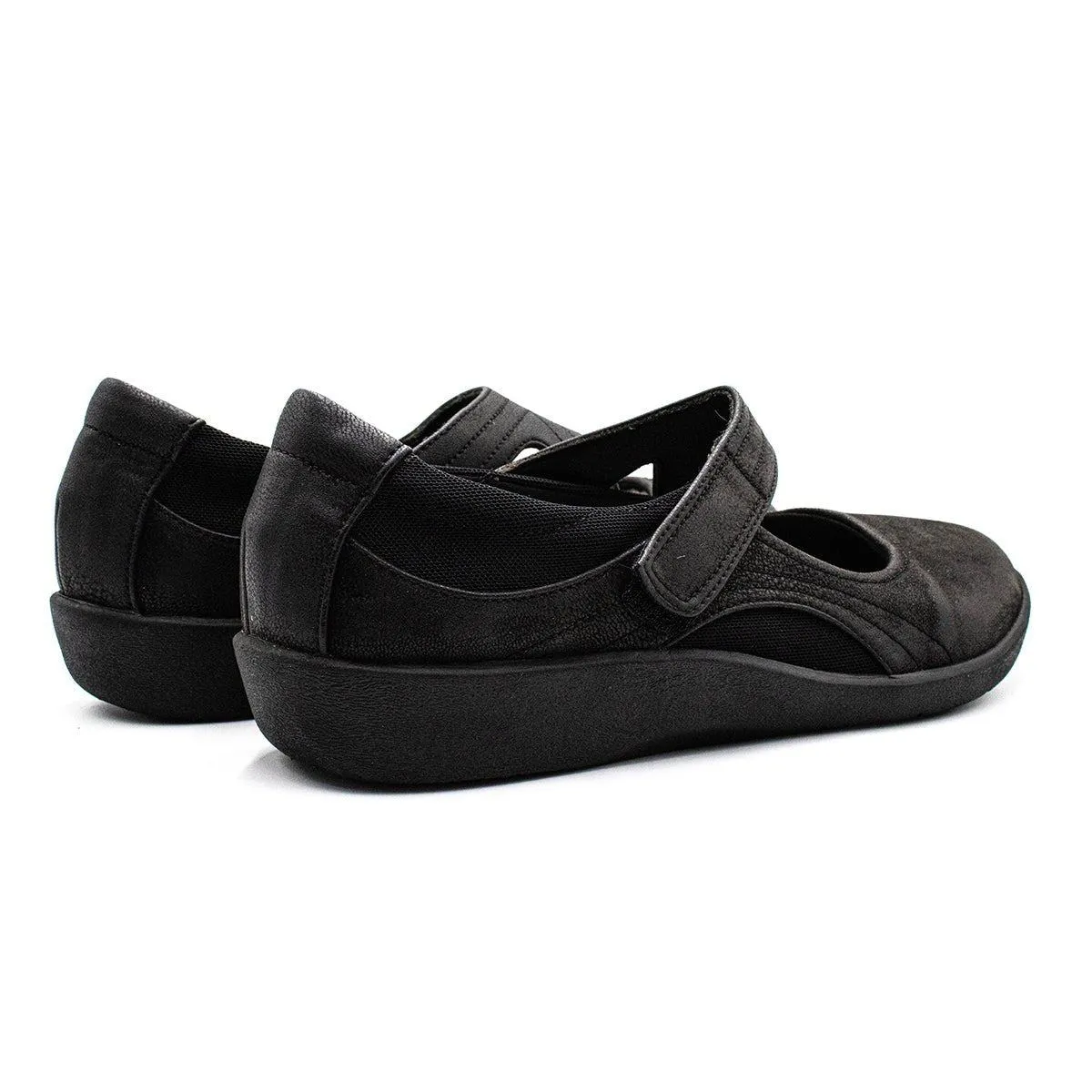 Clarks Sillian Bella Casual Ballerinas Leather Black Colour For Women