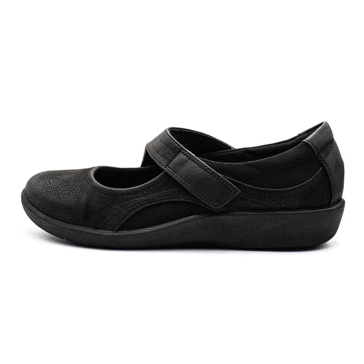 Clarks Sillian Bella Casual Ballerinas Leather Black Colour For Women