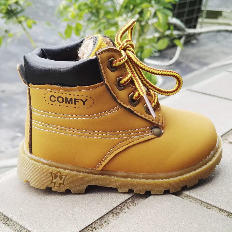 Comfy kids autumn and winter  boots - Free Shipping to N.A.