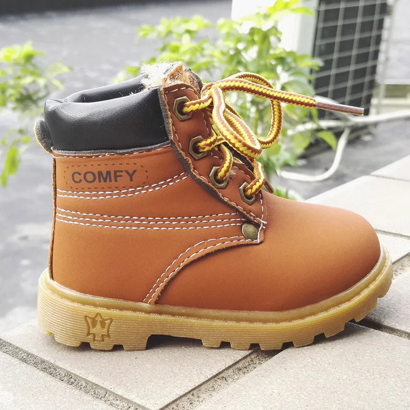 Comfy kids autumn and winter  boots - Free Shipping to N.A.