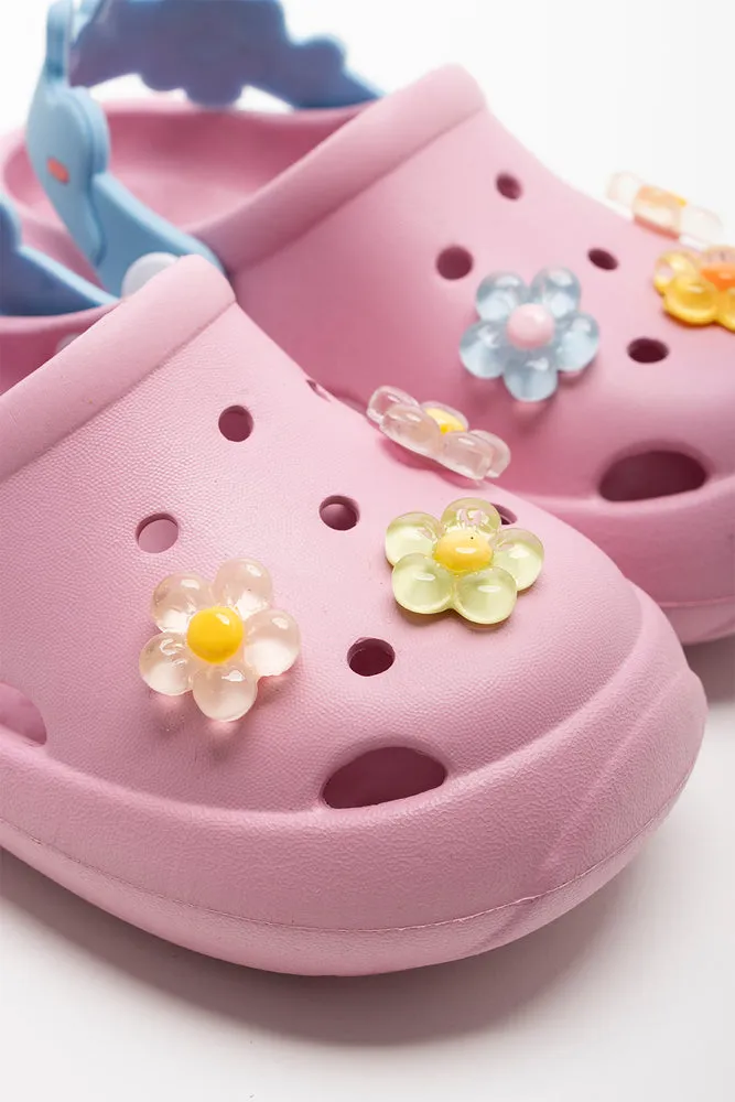 Daisy Clog Pink