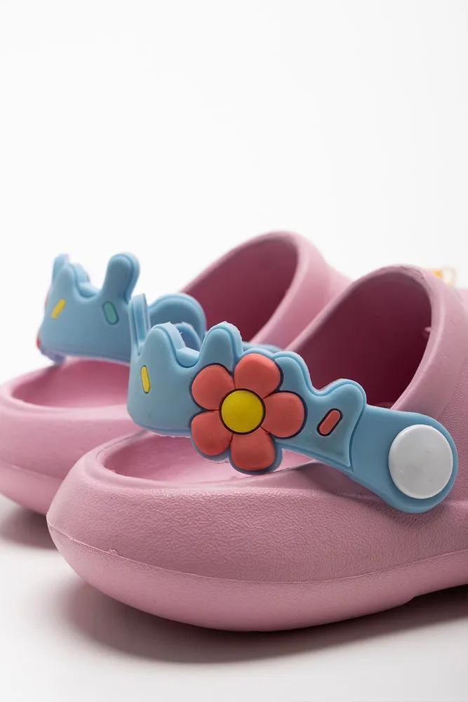 Daisy Clog Pink