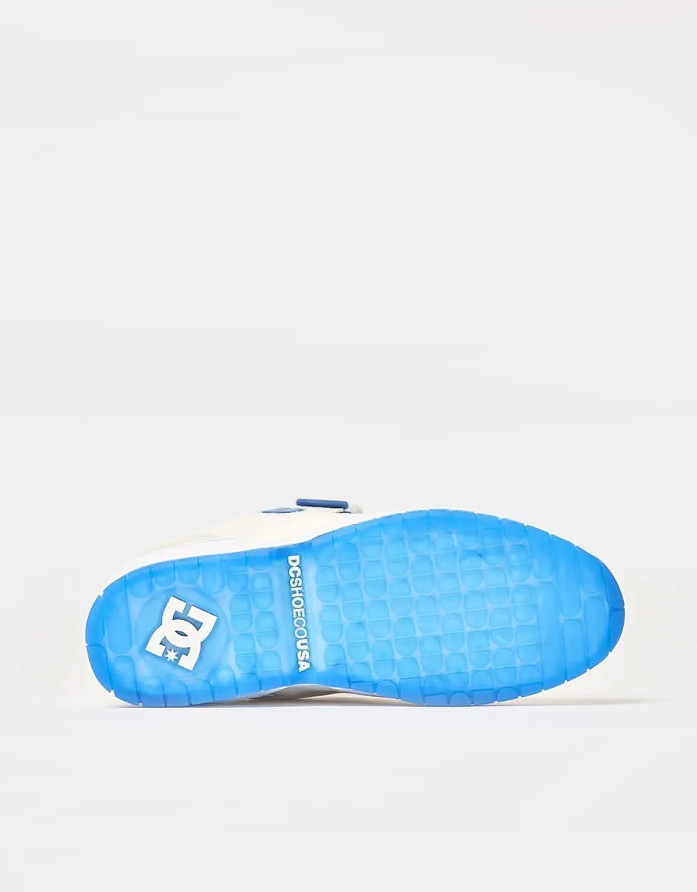 DC JS 1 Skate Shoes - White/Blue