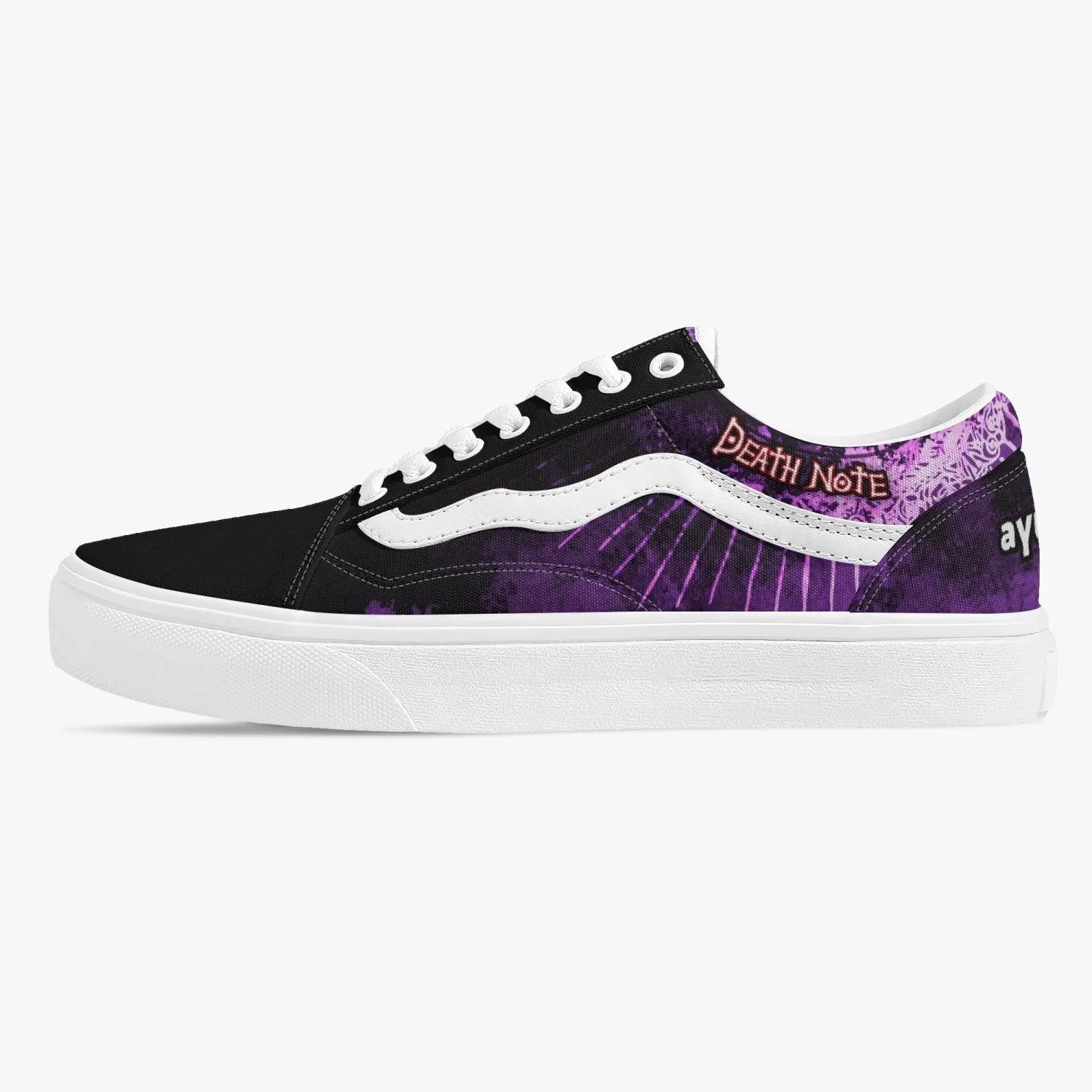 Death Note Death Note Purple V-OK Anime Shoes