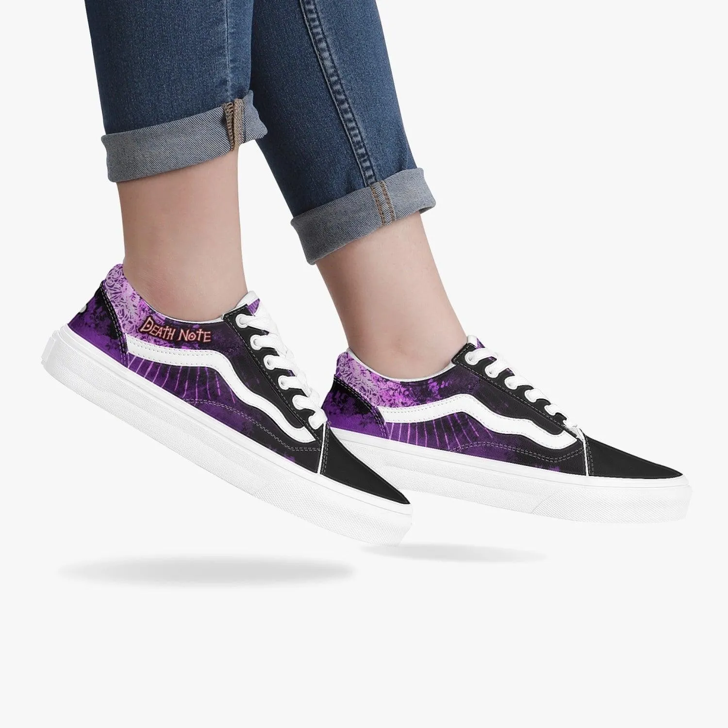 Death Note Death Note Purple V-OK Anime Shoes