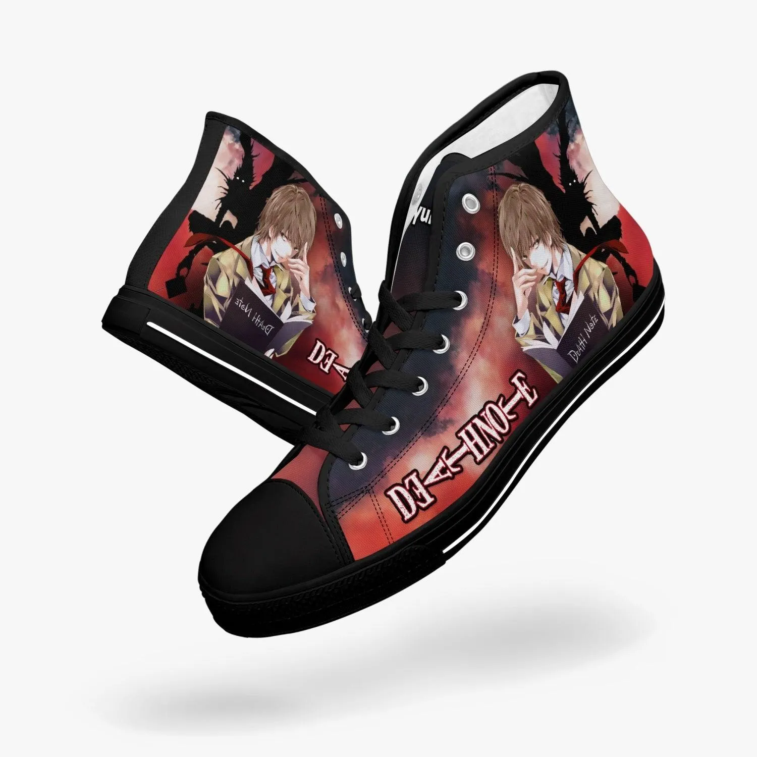 Death Note Kira A-Star Mid Anime Shoes