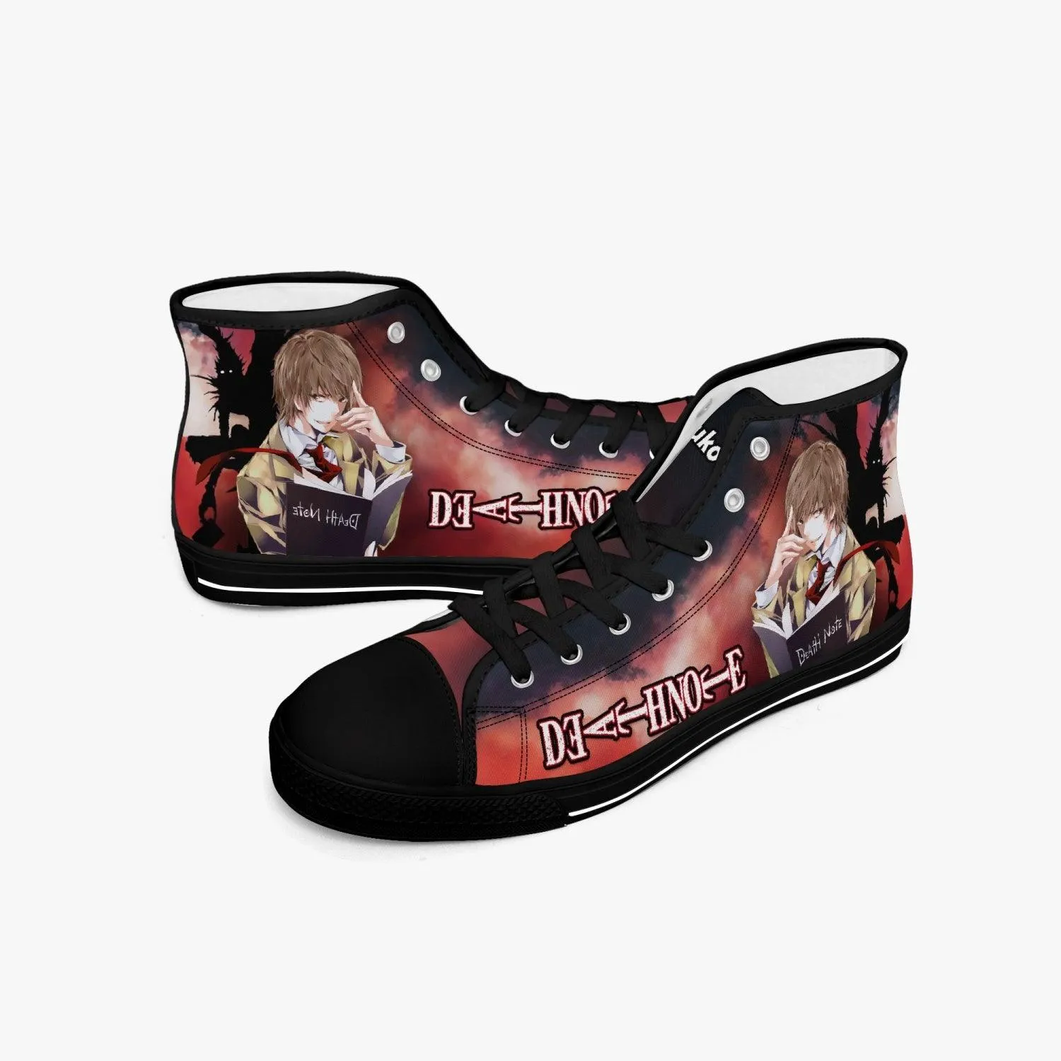 Death Note Kira A-Star Mid Anime Shoes