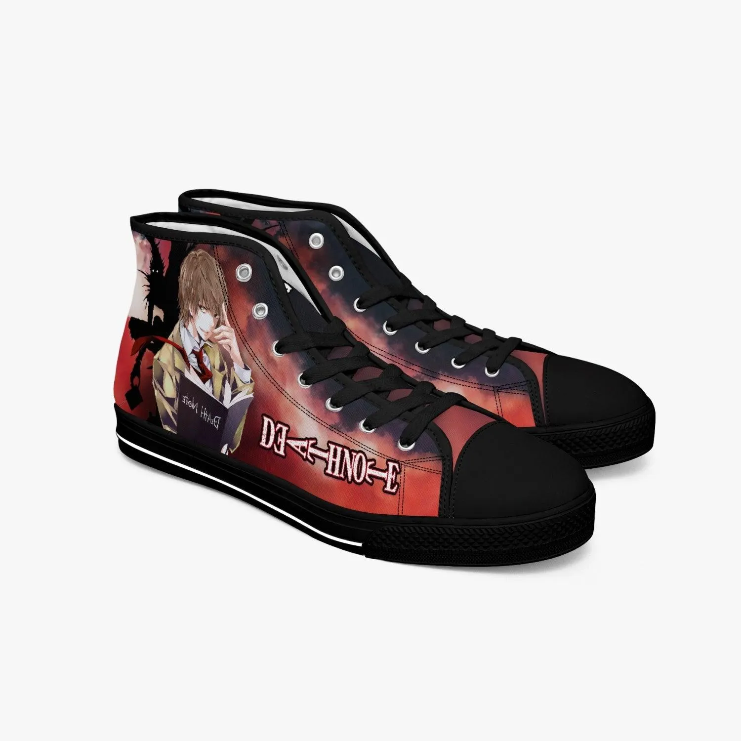 Death Note Kira A-Star Mid Anime Shoes