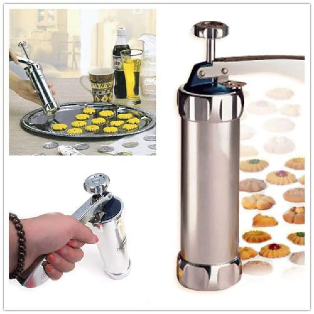 Desserts, Biscuit And Cookies Maker Press Cake Decorator Pump Machine