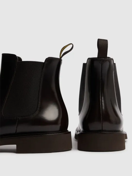 Doucal&#x27;s   Glossy leather Beatle boots 