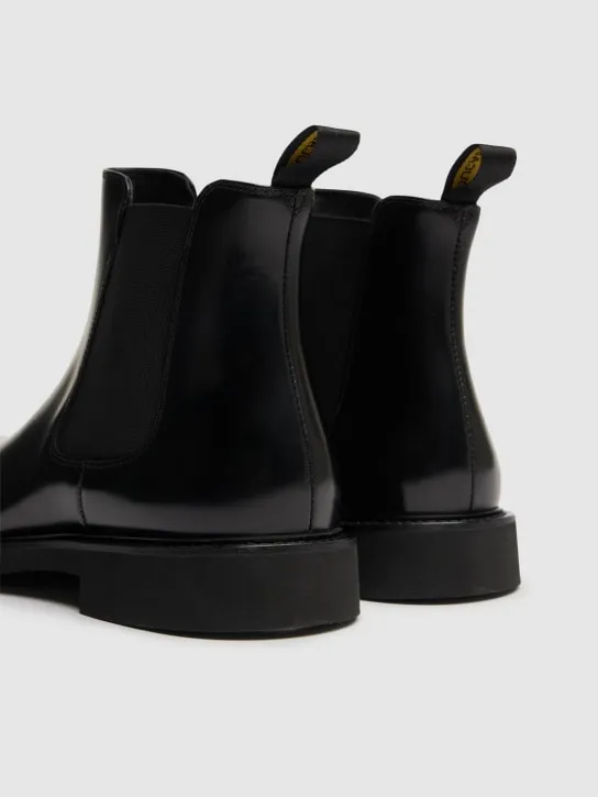 Doucal&#x27;s   Glossy leather Beatle boots 