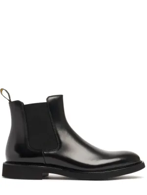 Doucal&#x27;s   Glossy leather Beatle boots 