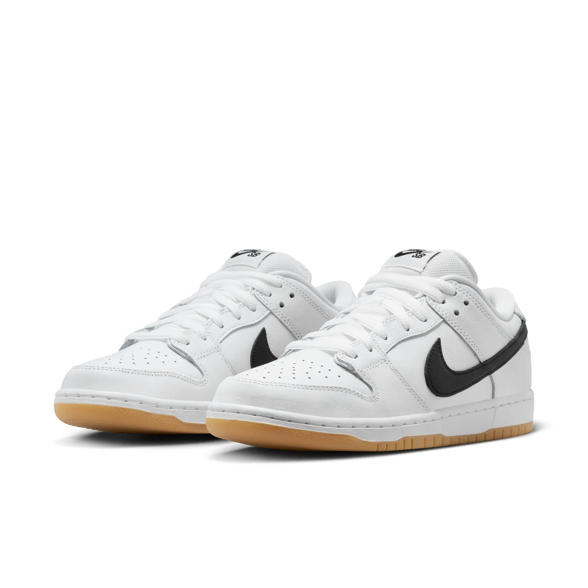 DUNK LOW PRO ISO WHITE / BLACK / GUM LIGHT BROWN