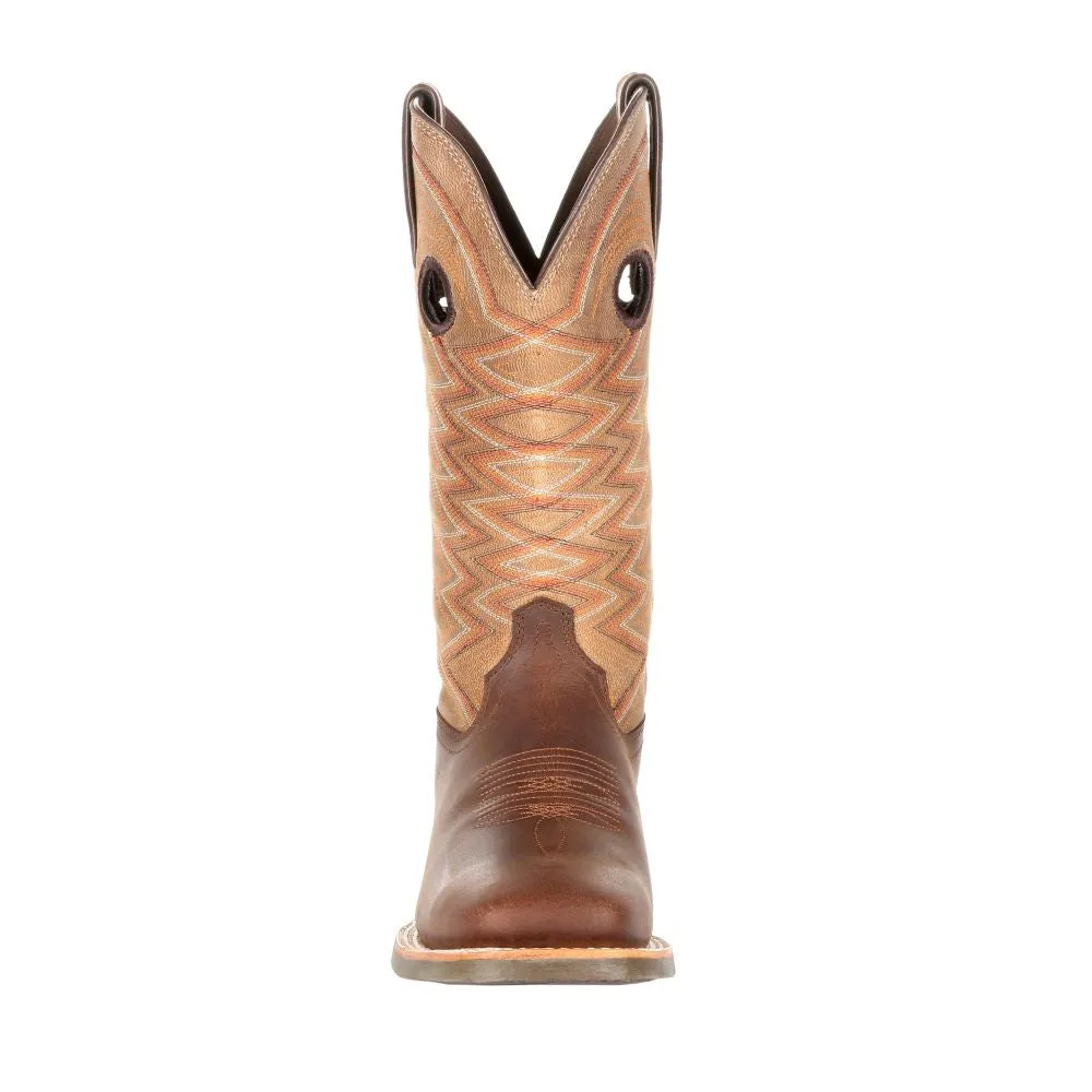 'Durango' Women's 12" Rebel Pro Western Square Toe - Tiger's Eye