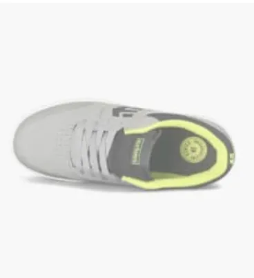 Etnies Marana (Youth) Skate Shoes – Grey/Lime/White