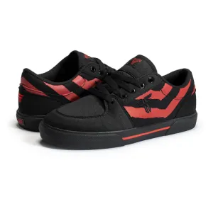 FALLEN SHOES KIDS PATRIOT BLACK RED STRIPES