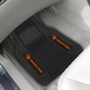 Fanmats Oregon State Beavers 2 Piece Deluxe Car Mat Set