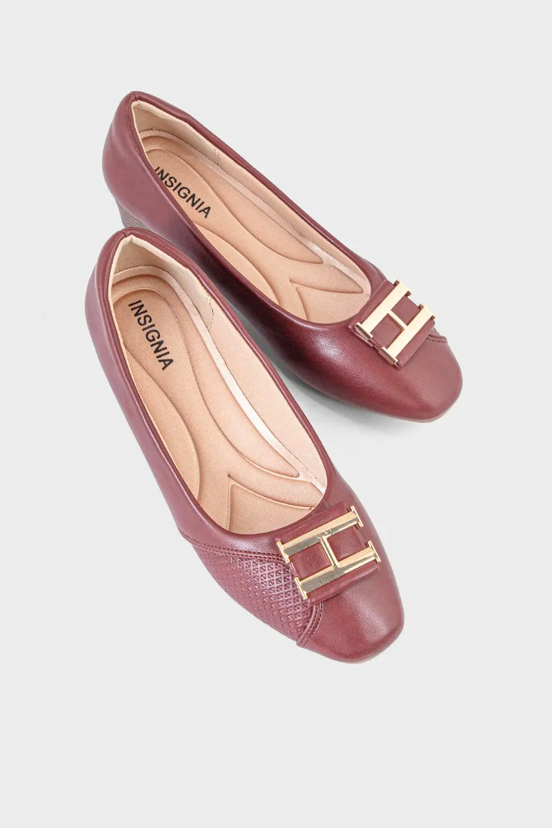 Formal Court Shoes IF5021-Maroon