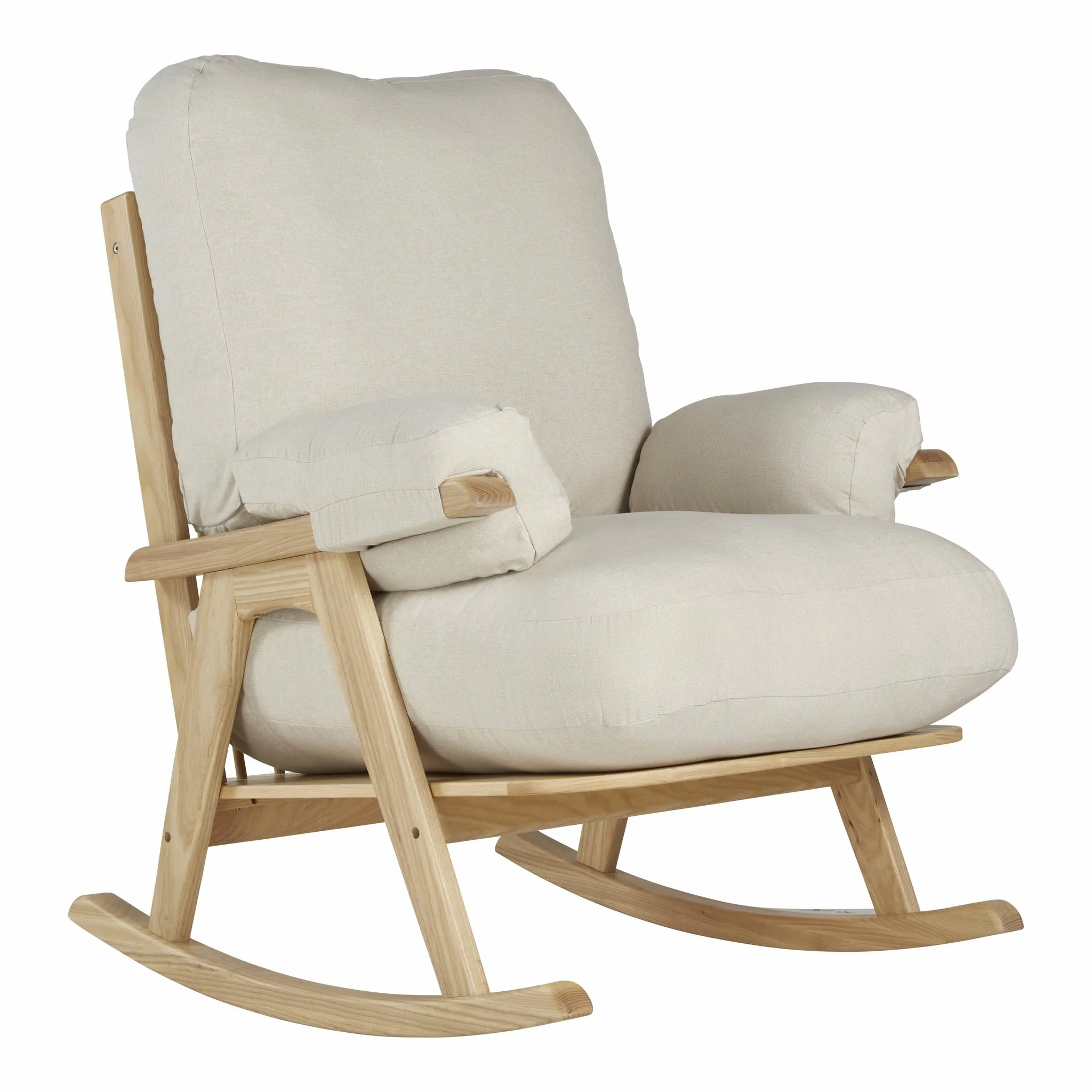 Gaia Baby, Hera Nursing Chair, Oak/Barley