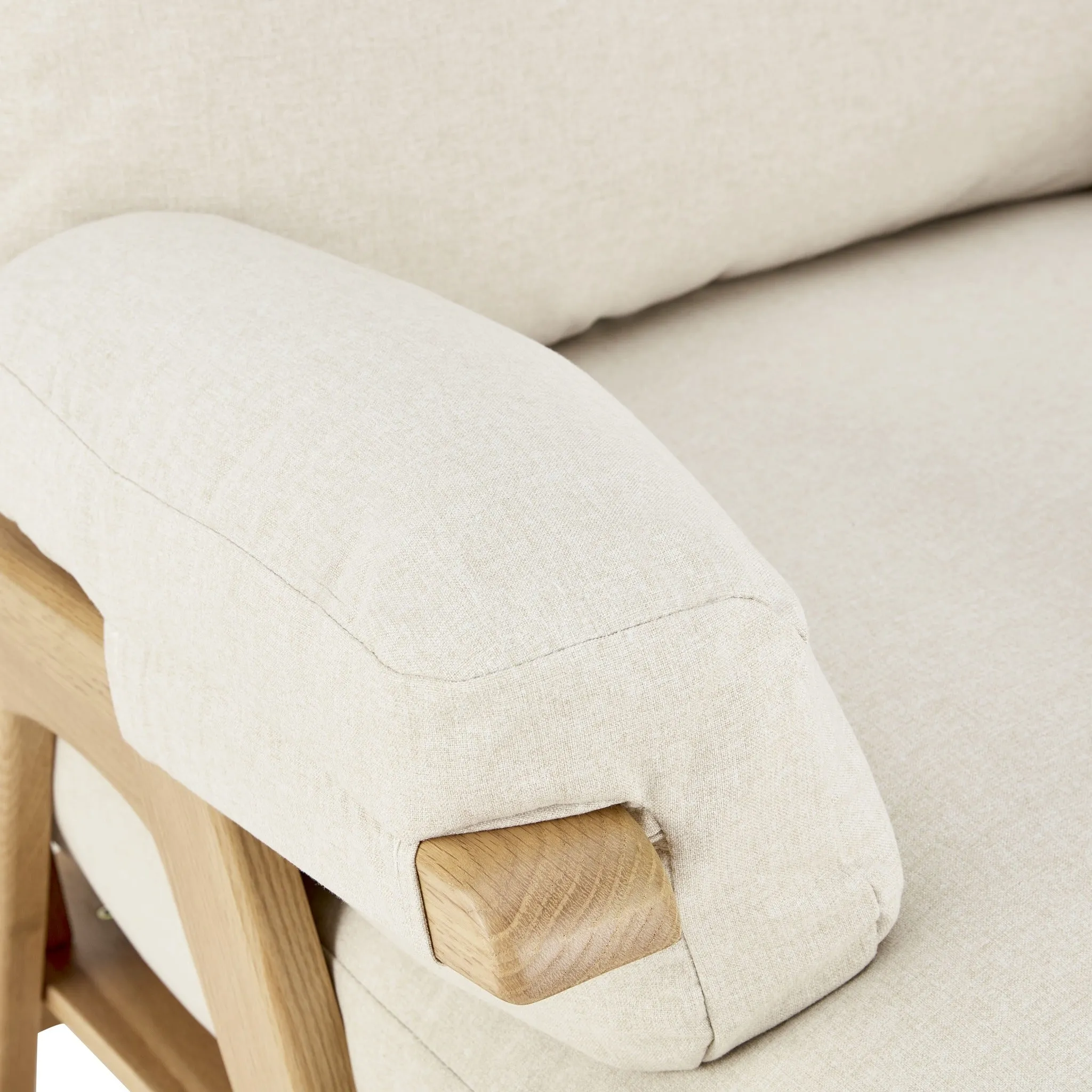 Gaia Baby, Hera Nursing Chair, Oak/Barley