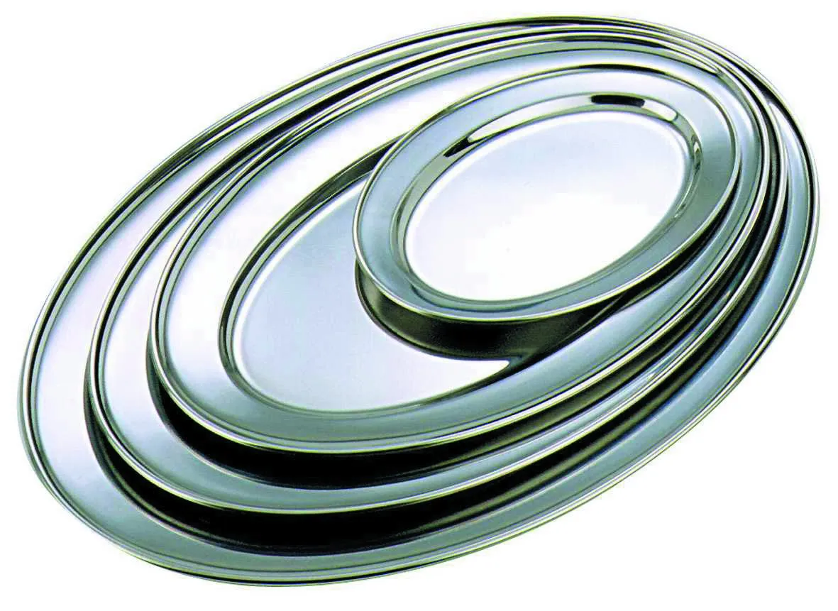 GenWare Stainless Steel Oval Flat 65cm/26"