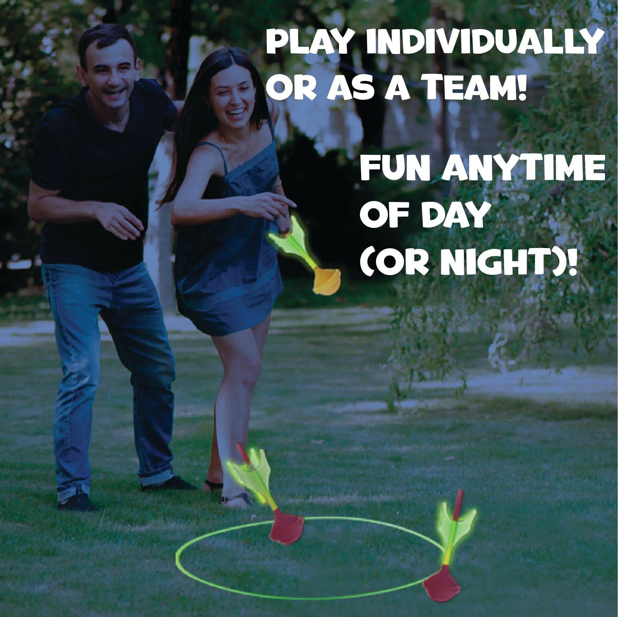 Glow in the Dark - Lawn Darts