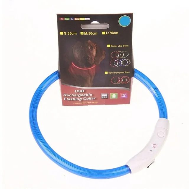 Glow in the Dark Tube Collar