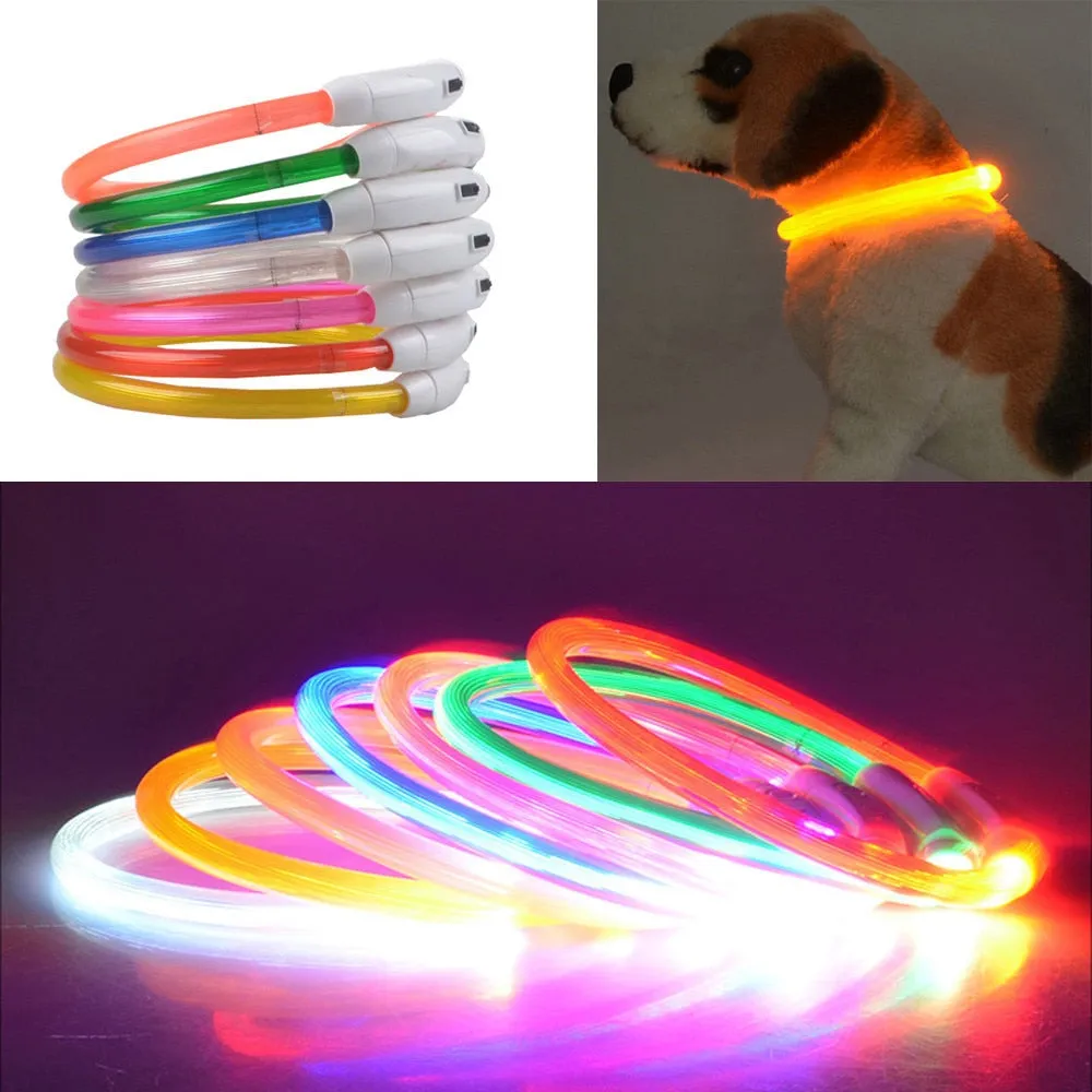 Glow in the Dark Tube Collar